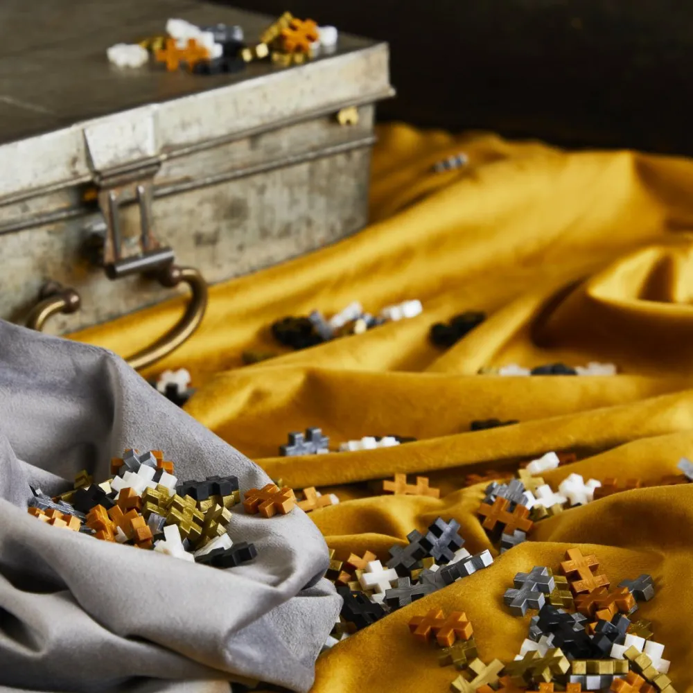 Outlet Plus-Plus i rør - Metallisk Mix, 100 stk