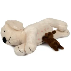 byASTRUP Plyshund med to hvalpe