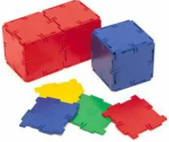 New Polydron byggesæt, 164 dele