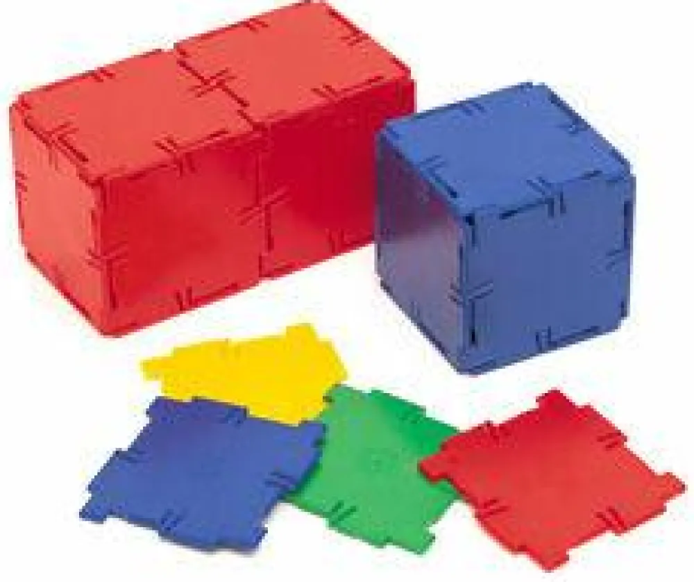 New Polydron byggesæt, 164 dele