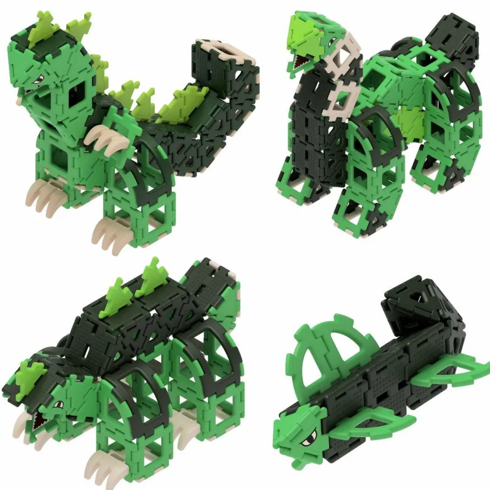 Sale Polydron Large - Dinosaur, 130 dele