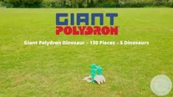 Sale Polydron Large - Dinosaur, 130 dele