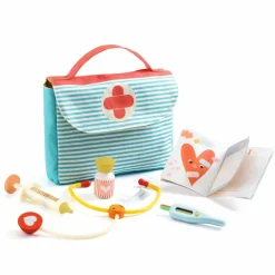 Sale Djeco Pomea dukketilbehør - Lægetaske