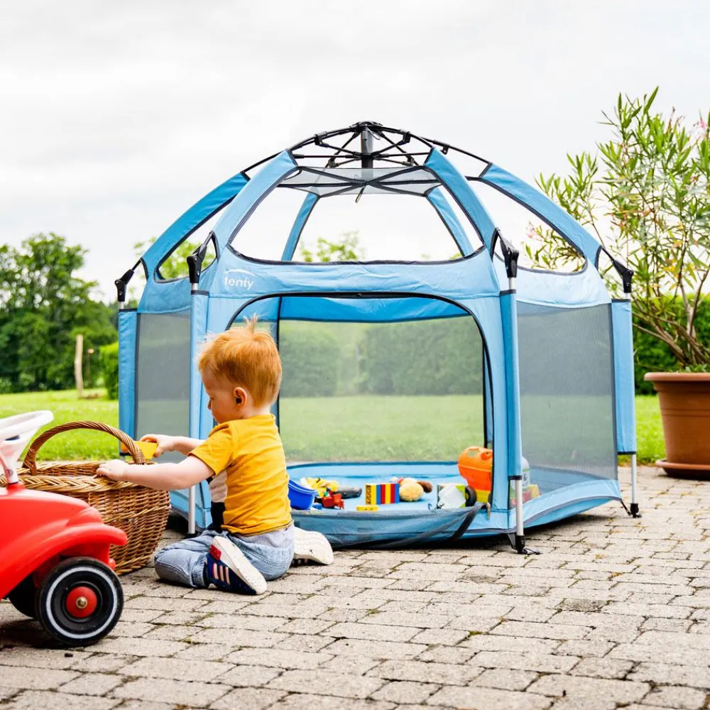 Outlet Pop-up hyggehule - Lyseblå