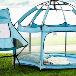 Outlet Pop-up hyggehule - Lyseblå