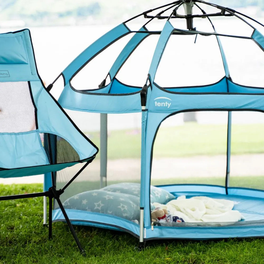 Outlet Pop-up hyggehule - Lyseblå