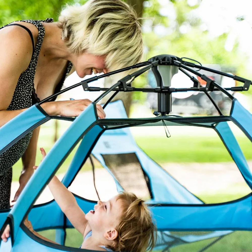 Outlet Pop-up hyggehule - Lyseblå