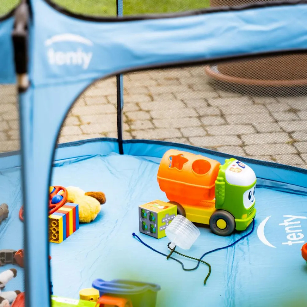 Outlet Pop-up hyggehule - Lyseblå