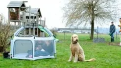 Outlet Pop-up hyggehule - Lyseblå