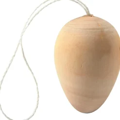 Clearance Creativ Company Påskeæg af træ til ophæng, 15 stk