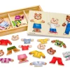 Hot Melissa & Doug Puslespil - Mix & Match Bjørnefamilie