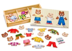 Hot Melissa & Doug Puslespil - Mix & Match Bjørnefamilie