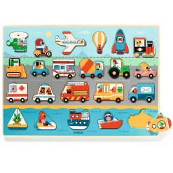 Sale Djeco Puslespil m. 22 brikker - Transport