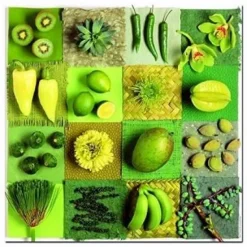 Hot educa Puslespil m. 3 x 500 brikker - Frugt & blomster