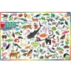 Discount eeBoo Puslespil med 100 brk. - Dyr i verden