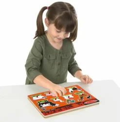Online Melissa & Doug Puslespil med lyd - Bondegårdsdyr