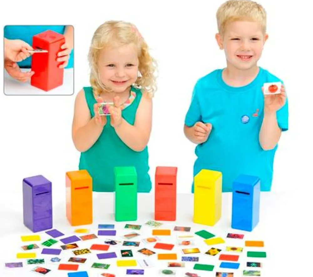 Sale Put farven i postkassen - Læringsspil