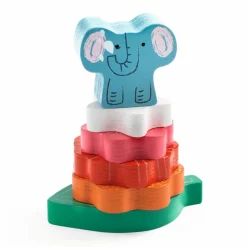 Djeco Puzz & Stack Happy - 2-i-1 stabletårn
