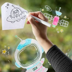 Outlet Pynt vinduerne med rum-motiver