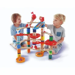 Outlet Hape Quadrilla kuglebane - Super Spirals, 129 dele