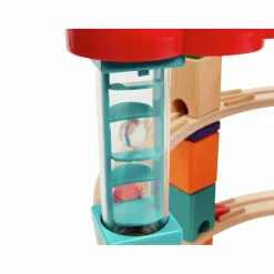 Outlet Hape Quadrilla kuglebane - Super Spirals, 129 dele