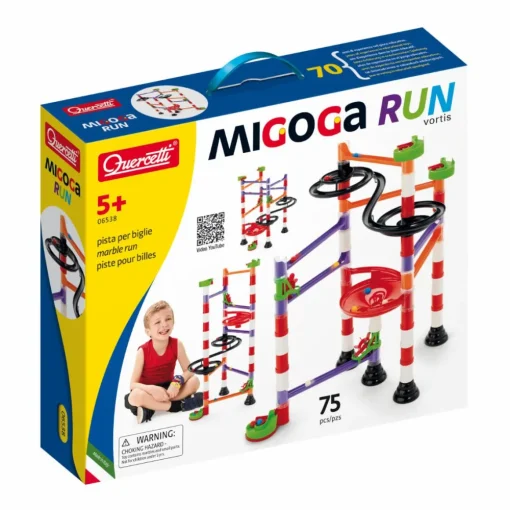 Sale Quercetti Migoga Run Vortis kuglebane, 75 dele