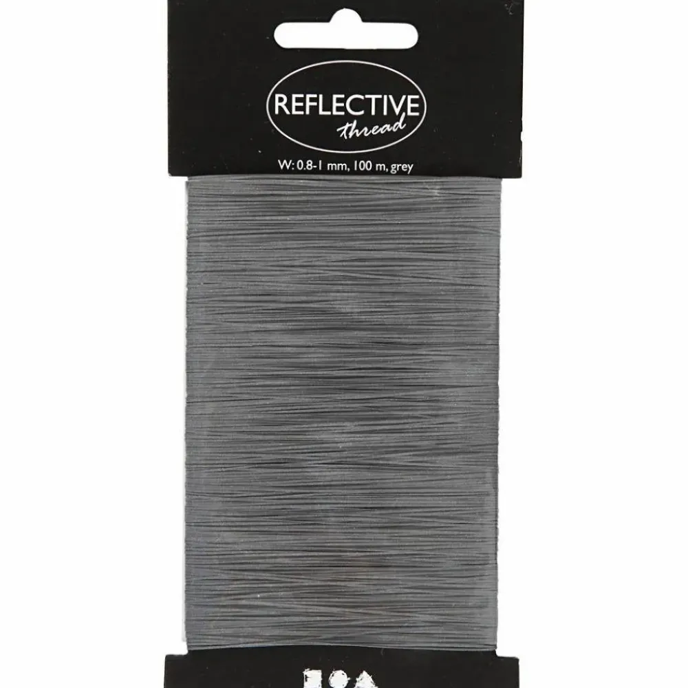 Outlet Creativ Company Reflekstråd, 100 meter