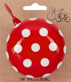 New Spiegelburg Ringeklokke Ø8 cm - Polkaprikker