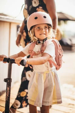 Online Scoot & Ride Rygsæk med reflekser, 9 l. - Rose