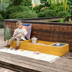 New MUDDY BUDDY® Sandkasse - Space Saver, Gul
