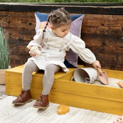 New MUDDY BUDDY® Sandkasse - Space Saver, Gul