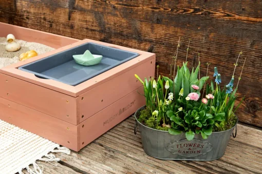 Online MUDDY BUDDY® Sandkasse - Space Saver, Rosa