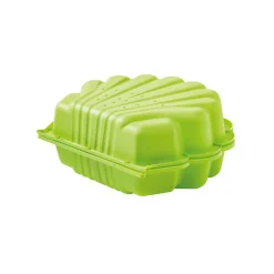 Hot Sandkasse i plast - Muslingeskal, grøn