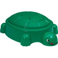 Online Sandkasse i plast - Skildpadde m. låg, grøn
