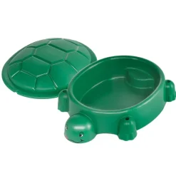 Online Sandkasse i plast - Skildpadde m. låg, grøn