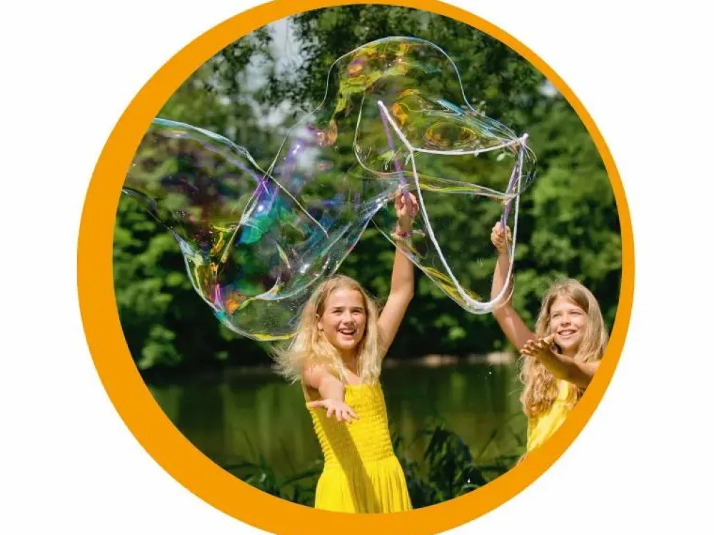 Clearance Pustefix Sæbebobler XXL - Tristring + 1.000 ml