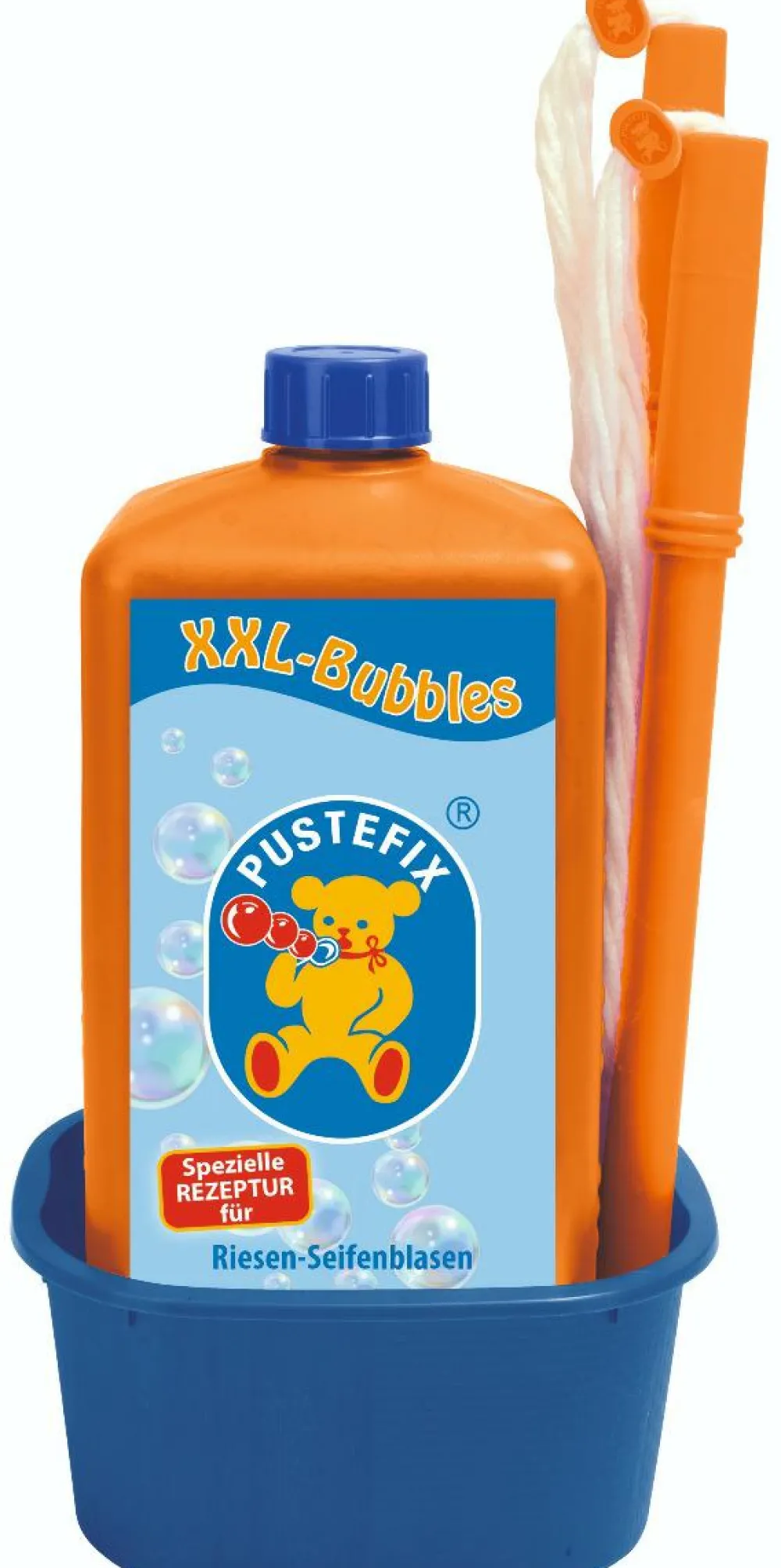 Clearance Pustefix Sæbebobler XXL - Tristring + 1.000 ml