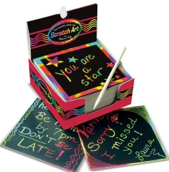 Online Melissa & Doug Scratch Art - Regnbuekort