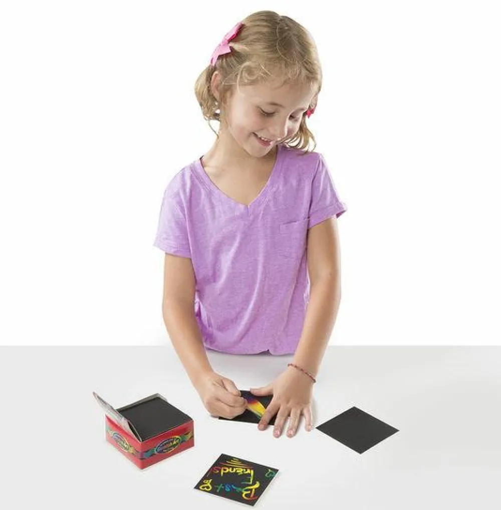 Online Melissa & Doug Scratch Art - Regnbuekort