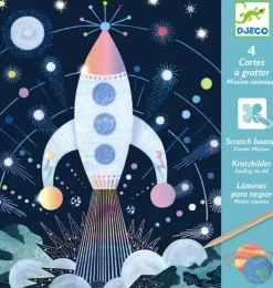 Outlet Djeco Scratch kort - Rummet