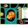 Hot Djeco Scratch kort (fra 18 mdr) - Dyrevenner