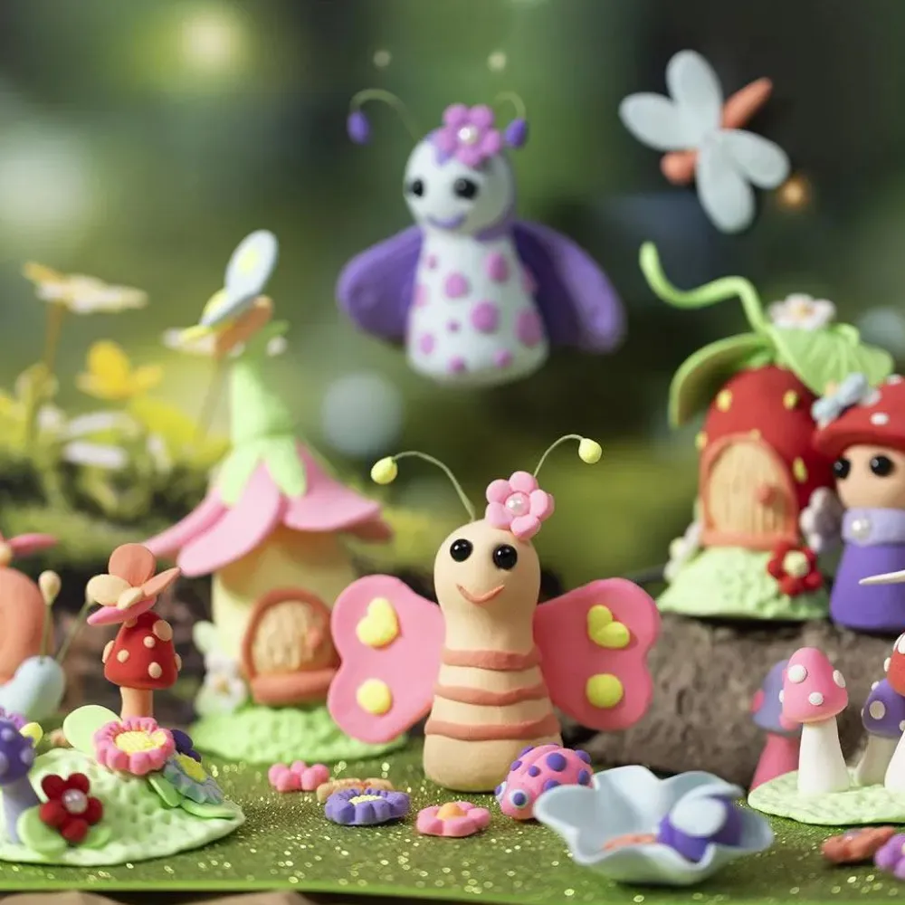 Online Creativ Company Silikoneform - Blomstermix, 6 motiver