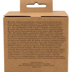 New Creativ Company Silikoneform - Facethjerte, 2 stk