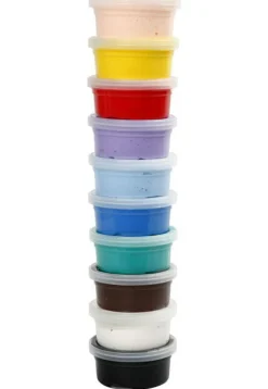 Creativ Company Silk Clay 10 x 40 gr. - Basisfarver