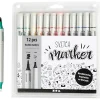 Online Creativ Company Sketch Marker, 12 stk