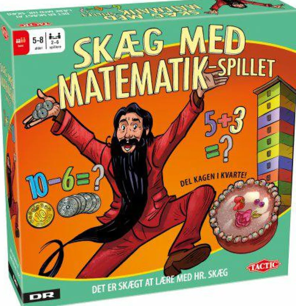Tactic Skæg med matematik-spillet