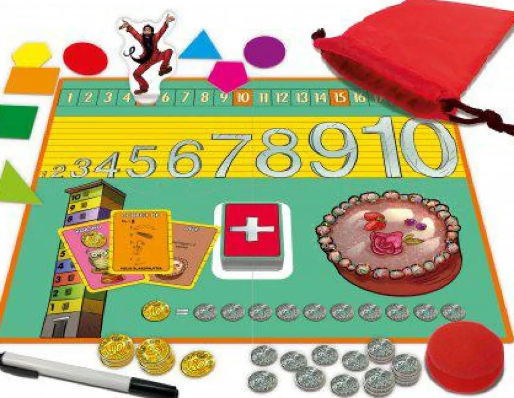 Tactic Skæg med matematik-spillet