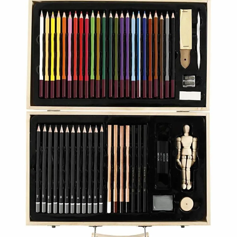 Hot Creativ Company Skitse- og tegnesæt