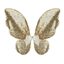 Sale Great Pretenders Skørt & vinger - Guldpailletter, str. 3-6 år