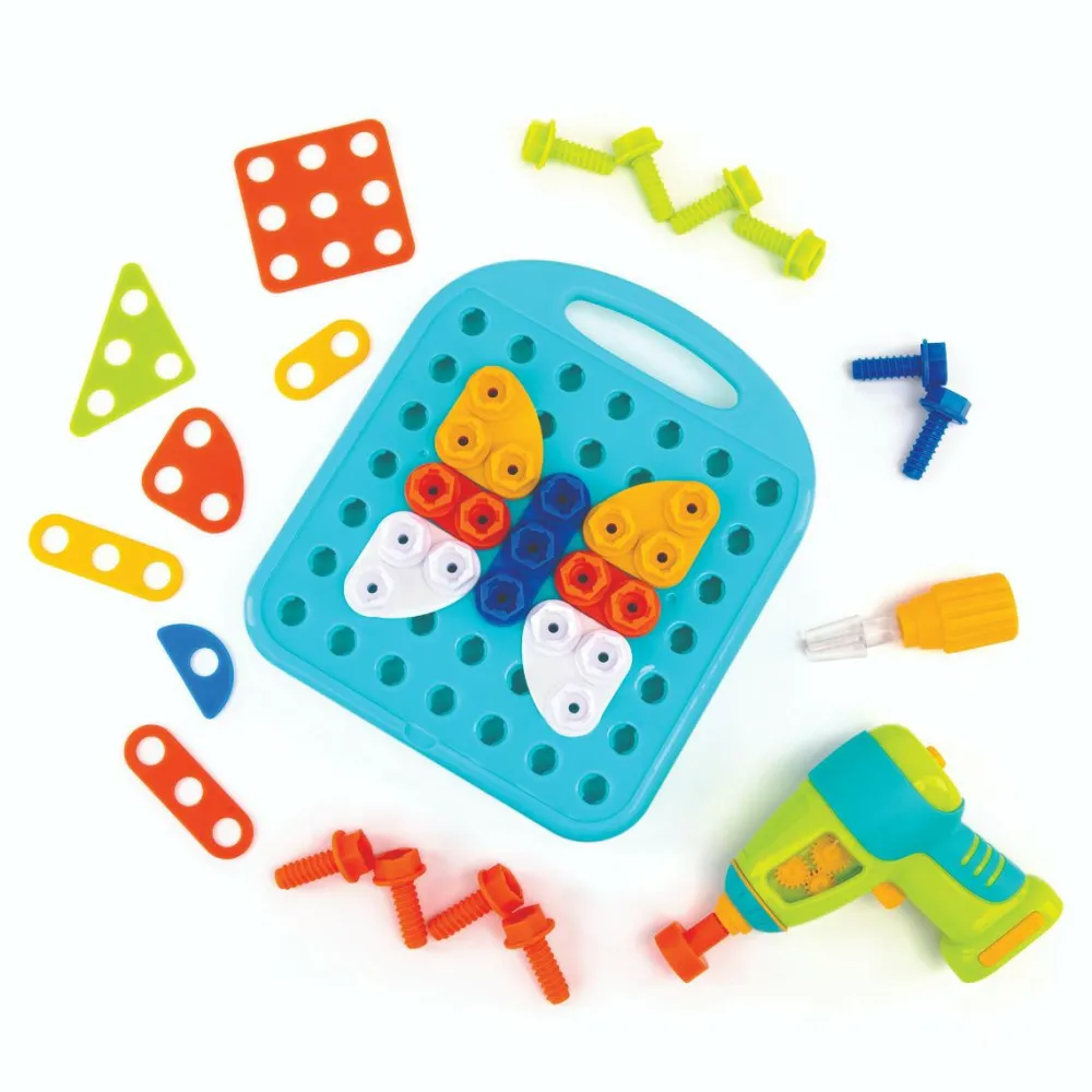 New Learning Resources Skru & Design - Design med former